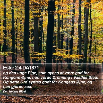 Ester 2:4 DA1871 Bible Verse Image