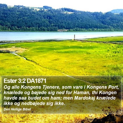 Ester 3:2 DA1871 Bible Verse Image