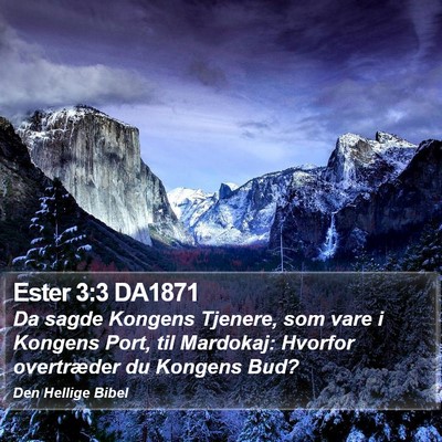 Ester 3:3 DA1871 Bible Verse Image
