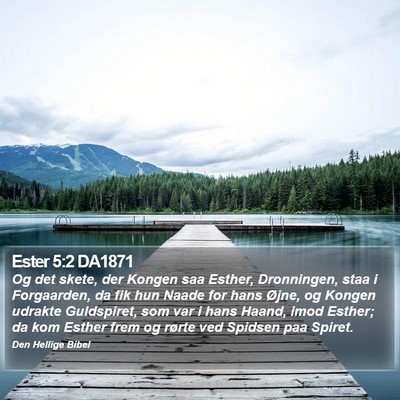 Ester 5:2 DA1871 Bible Verse Image