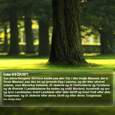 Ester 8:9 DA1871 Bible Verse Image
