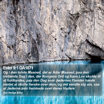 Ester 9:1 DA1871 Bible Verse Image