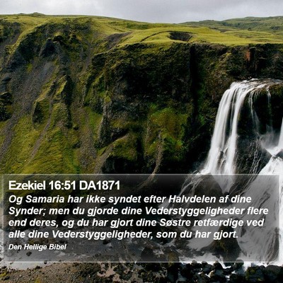 Ezekiel 16:51 DA1871 Bible Verse Image