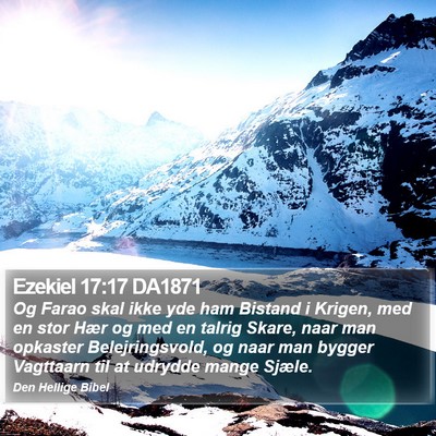 Ezekiel 17:17 DA1871 Bible Verse Image