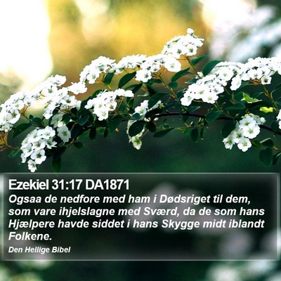 Ezekiel 31:17 DA1871 Bible Verse Image