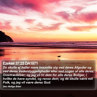 Ezekiel 37:23 DA1871 Bible Verse Image