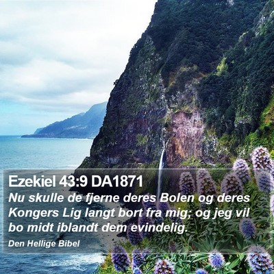 Ezekiel 43:9 DA1871 Bible Verse Image