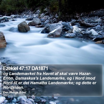 Ezekiel 47:17 DA1871 Bible Verse Image