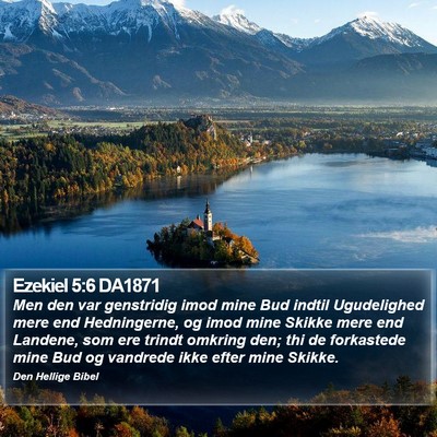 Ezekiel 5:6 DA1871 Bible Verse Image