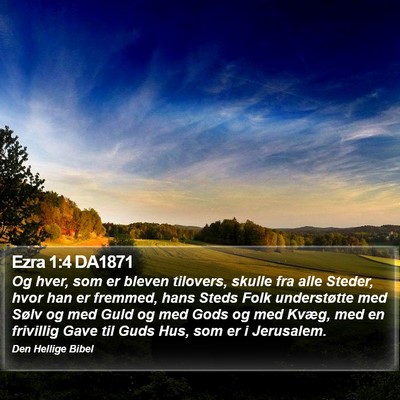 Ezra 1:4 DA1871 Bible Verse Image