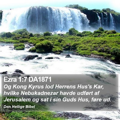 Ezra 1:7 DA1871 Bible Verse Image