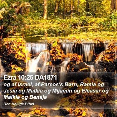 Ezra 10:25 DA1871 Bible Verse Image