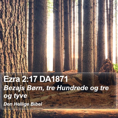 Ezra 2:17 DA1871 Bible Verse Image