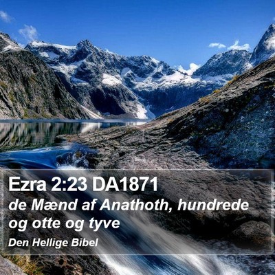 Ezra 2:23 DA1871 Bible Verse Image