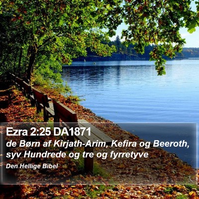 Ezra 2:25 DA1871 Bible Verse Image