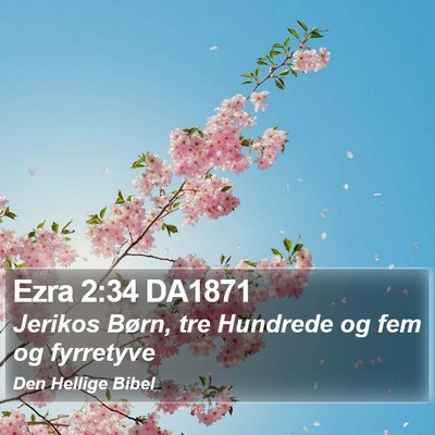 Ezra 2:34 DA1871 Bible Verse Image