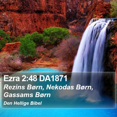 Ezra 2:48 DA1871 Bible Verse Image