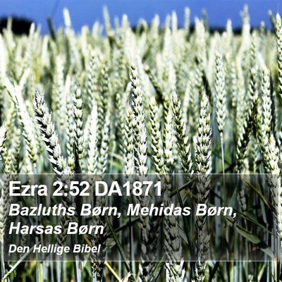 Ezra 2:52 DA1871 Bible Verse Image