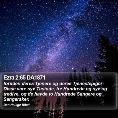 Ezra 2:65 DA1871 Bible Verse Image