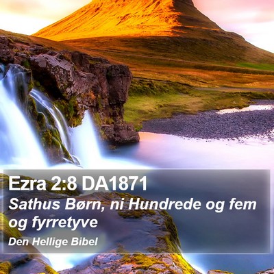 Ezra 2:8 DA1871 Bible Verse Image
