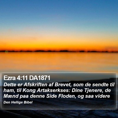 Ezra 4:11 DA1871 Bible Verse Image