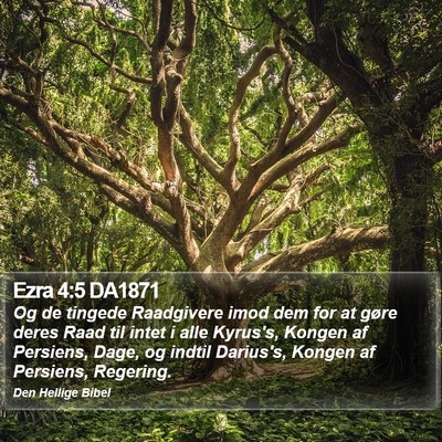 Ezra 4:5 DA1871 Bible Verse Image