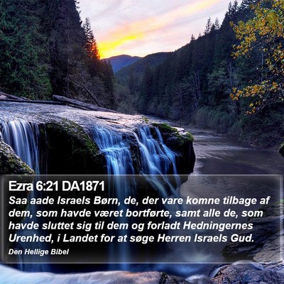 Ezra 6:21 DA1871 Bible Verse Image