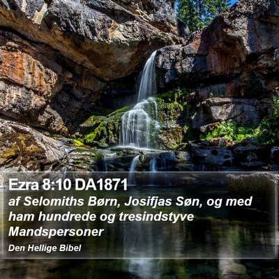 Ezra 8:10 DA1871 Bible Verse Image