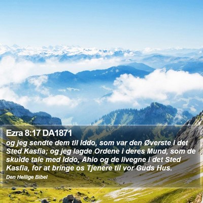Ezra 8:17 DA1871 Bible Verse Image