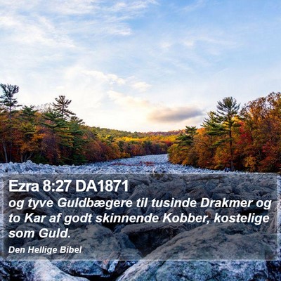 Ezra 8:27 DA1871 Bible Verse Image