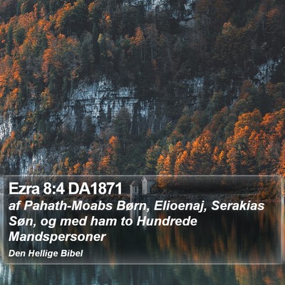 Ezra 8:4 DA1871 Bible Verse Image