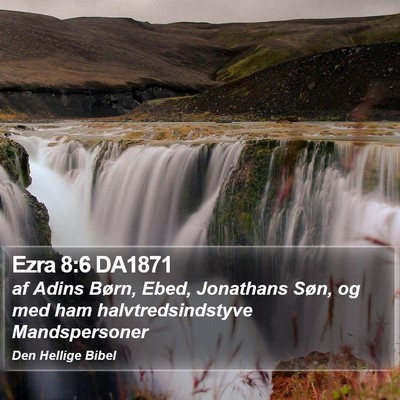 Ezra 8:6 DA1871 Bible Verse Image