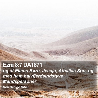 Ezra 8:7 DA1871 Bible Verse Image