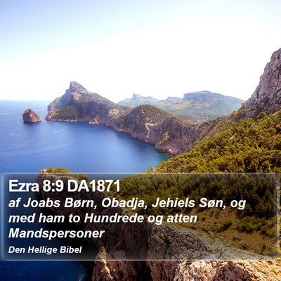 Ezra 8:9 DA1871 Bible Verse Image