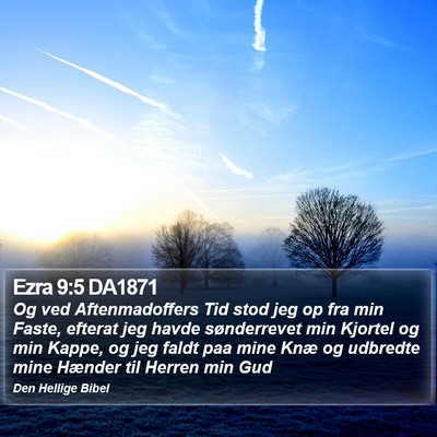 Ezra 9:5 DA1871 Bible Verse Image