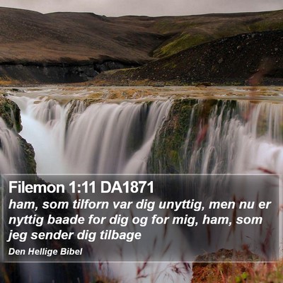 Filemon 1:11 DA1871 Bible Verse Image
