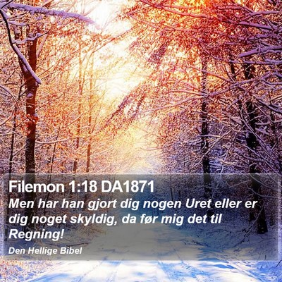 Filemon 1:18 DA1871 Bible Verse Image