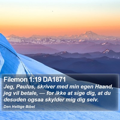 Filemon 1:19 DA1871 Bible Verse Image