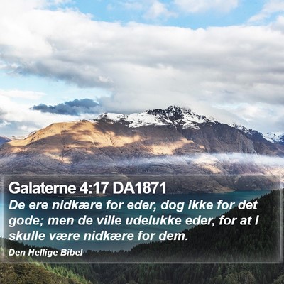 Galaterne 4:17 DA1871 Bible Verse Image