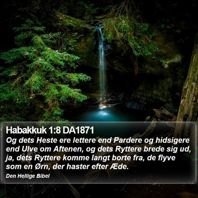 Habakkuk 1:8 DA1871 Bible Verse Image