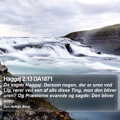 Haggaj 2:13 DA1871 Bible Verse Image