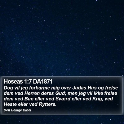 Hoseas 1:7 DA1871 Bible Verse Image