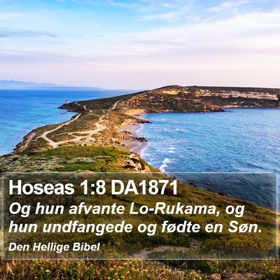 Hoseas 1:8 DA1871 Bible Verse Image