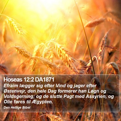 Hoseas 12:2 DA1871 Bible Verse Image