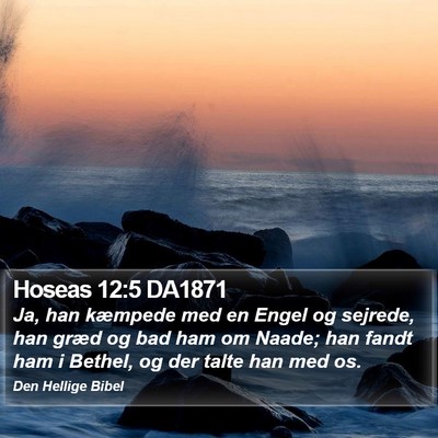 Hoseas 12:5 DA1871 Bible Verse Image