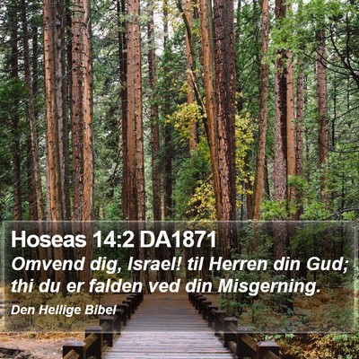 Hoseas 14:2 DA1871 Bible Verse Image