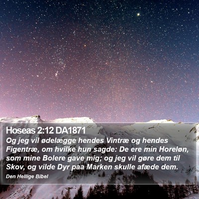 Hoseas 2:12 DA1871 Bible Verse Image