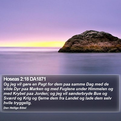 Hoseas 2:18 DA1871 Bible Verse Image