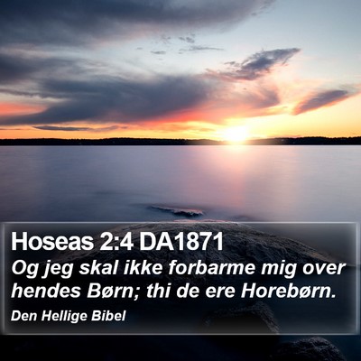 Hoseas 2:4 DA1871 Bible Verse Image
