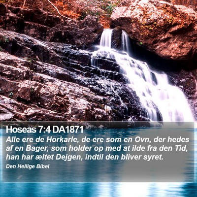 Hoseas 7:4 DA1871 Bible Verse Image